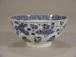 Kangxi Export Blue and White Molded Bowl