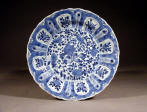 Kangxi Kraak Style Floral Dish