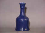 光緒 Guangxu blue glazed mallet form vase