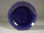 A Large 康熙 Kangxi Aubergine Glazed Saucer Dish