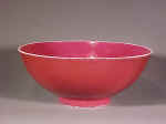 A Guangxu Ruby Glazed Bowl