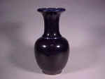 乾隆 Qianlong Sacrificial Blue Ovoid Vase